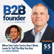 B2B founder podcast