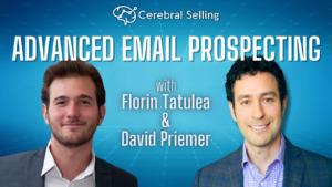 Advanced Email Propsecting Webinar - Cerebral Selling